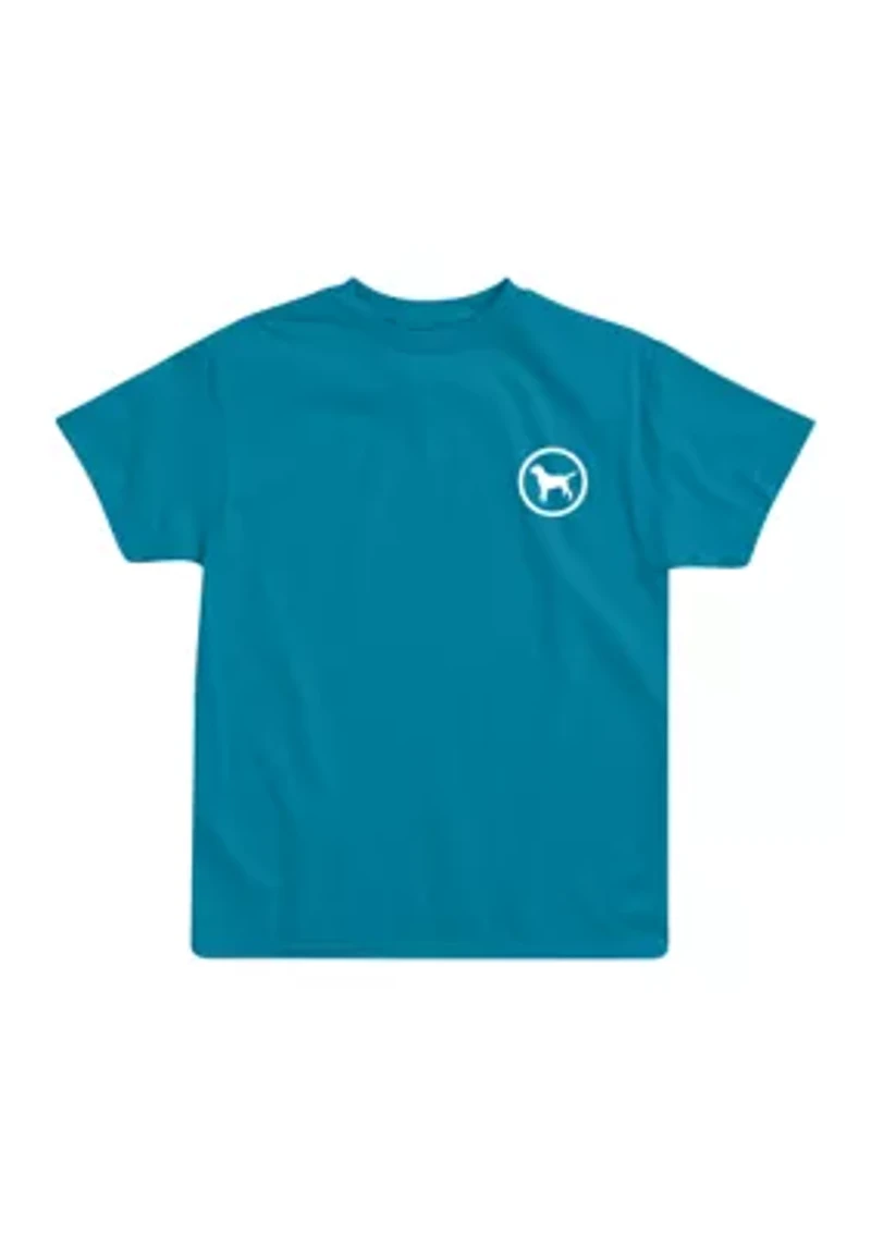 Boys 8-20 Dog Pastime Short Sleeve T-Shirt