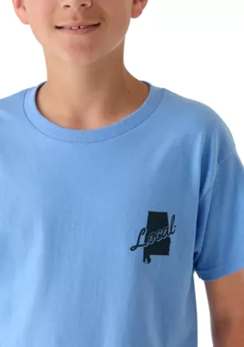 Boys 8-20 Great State of Alabama Graphic Short Sleeve T-Shirt