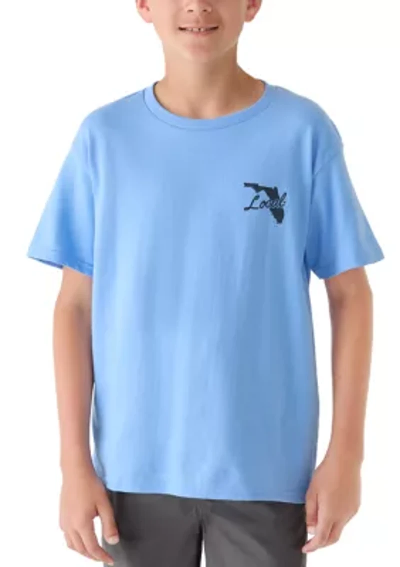 Boys 8-20 Great State of Florida Graphic Short Sleeve T-Shirt