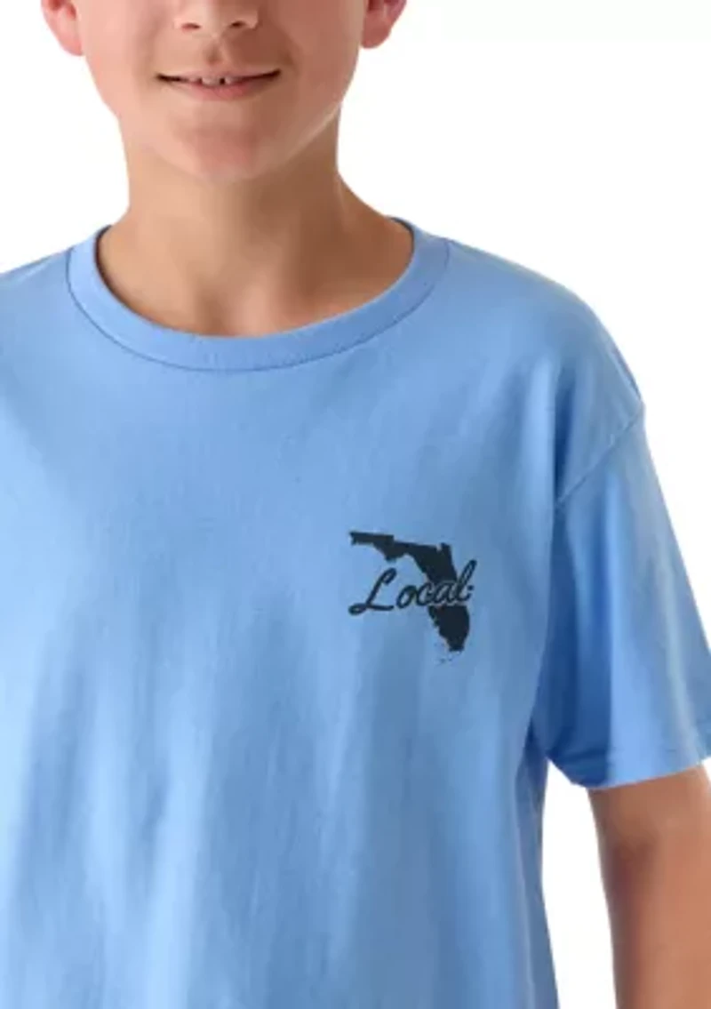 Boys 8-20 Great State of Florida Graphic Short Sleeve T-Shirt