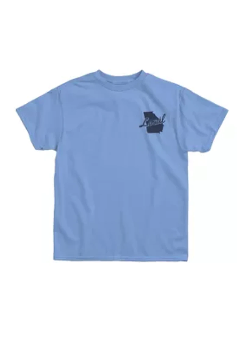 Boys 8-20 GA Great State Short Sleeve Graphic Shirt
