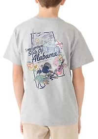 Boys 8-20 Alabama State Icon T-Shirt