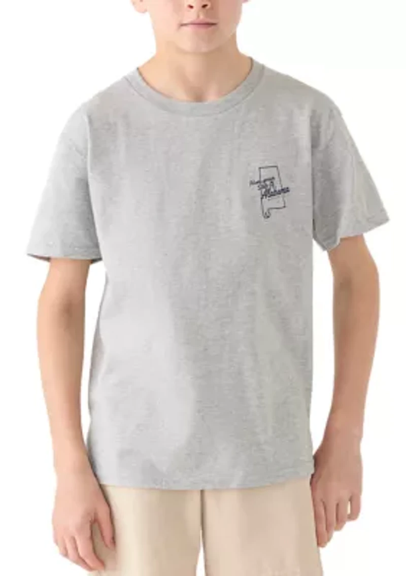 Boys 8-20 Alabama State Icon T-Shirt