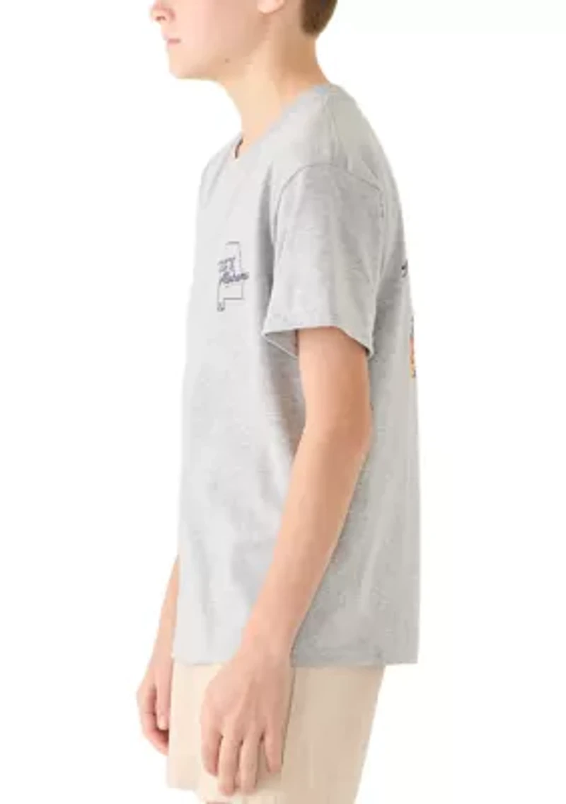 Boys 8-20 Alabama State Icon T-Shirt