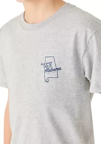 Boys 8-20 Alabama State Icon T-Shirt