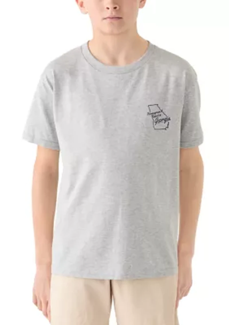 Boys 8-20 Georgia State Icon T-Shirt