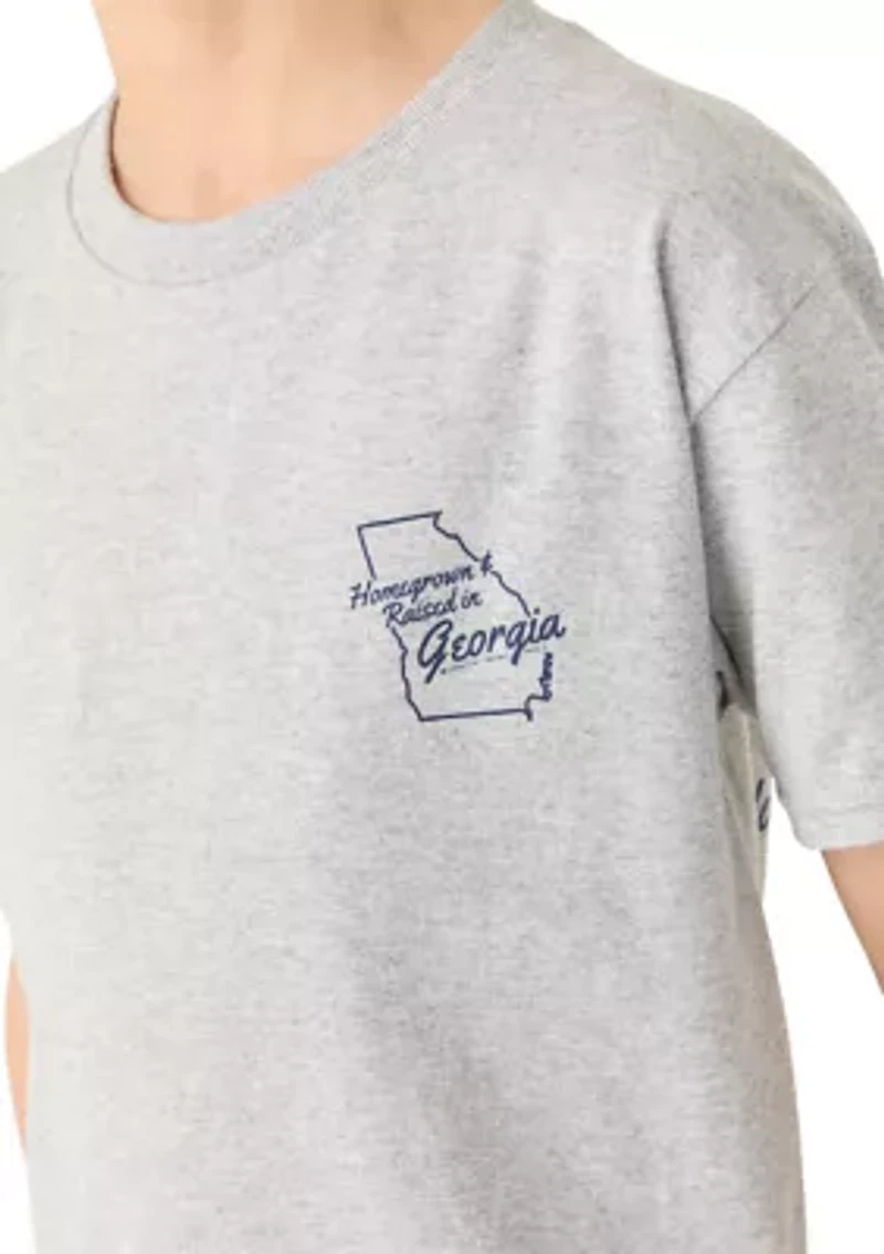 Boys 8-20 Georgia State Icon T-Shirt