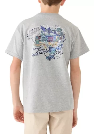 Boys 8-20 SC State Icon Short Sleeve Shirt