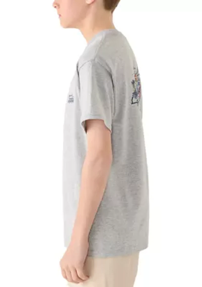 Boys 8-20 Tennessee State Icon T-Shirt