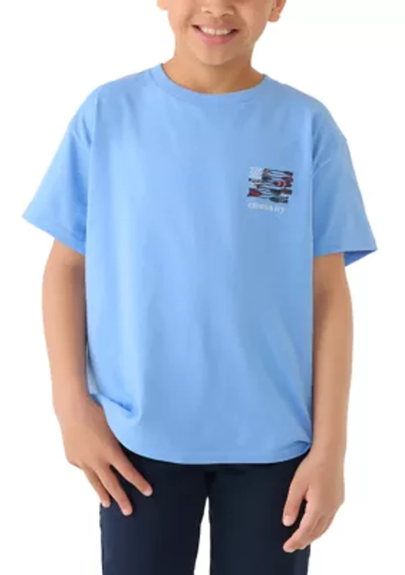 Boys 8-20 Paddle Flag T-Shirt