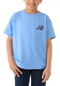 Boys 8-20 Paddle Flag T-Shirt