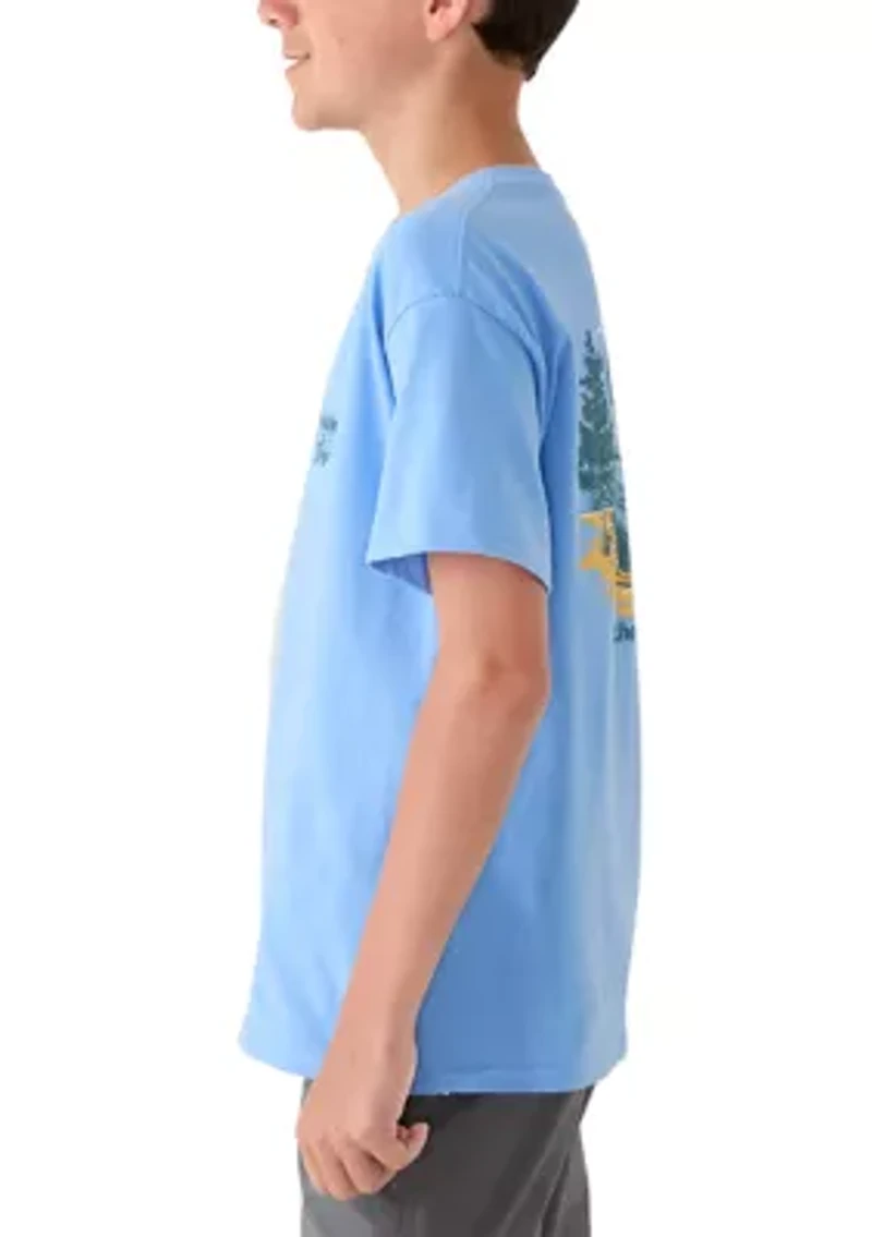 Boys 8-20 Lake Cano Graphic Short Sleeve Shirt