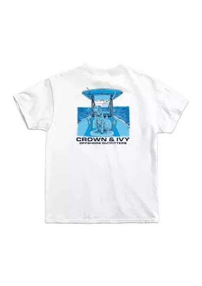 Boys 8-20 Dog Offshore Graphic T-Shirt