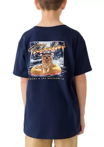Boys 8-20 Tubular Dog Graphic Short Sleeve Shirt
