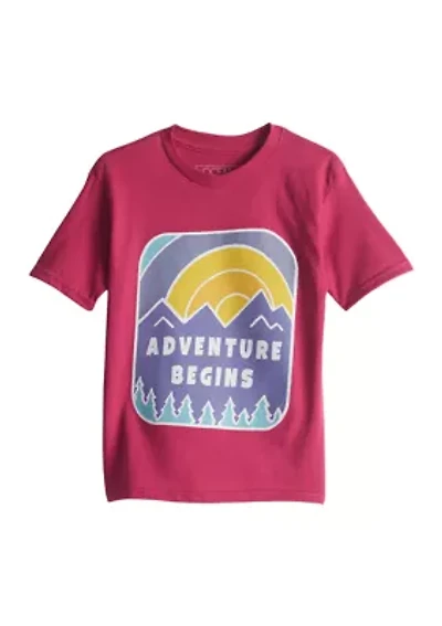 Boys 4-7 Adventure Begins Graphic T-Shirt
