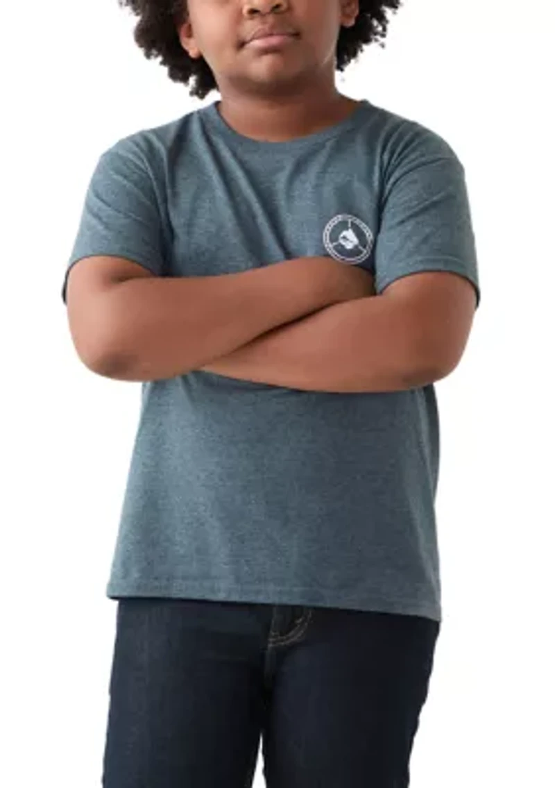 Boys 8-20 Short Sleeve Yardwork Graphic T-Shirt