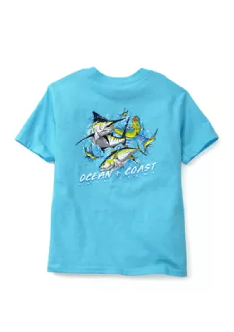 Boys 4-7 Short Sleeve Graphic T-Shirt