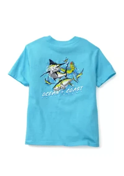 Boys 4-7 Short Sleeve Graphic T-Shirt