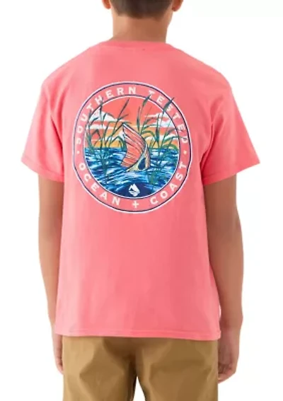Boys 8-20 Short Sleeve Graphic T-Shirt