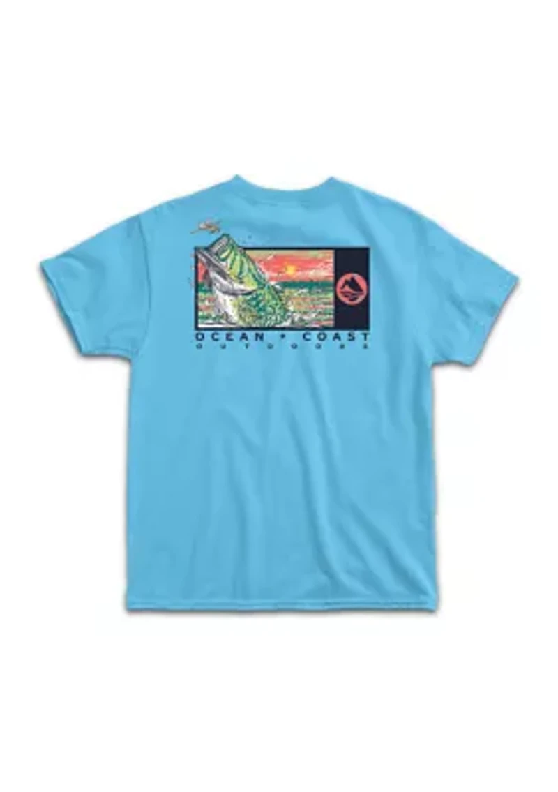 Boys 8-20 Short Sleeve Graphic T-Shirt