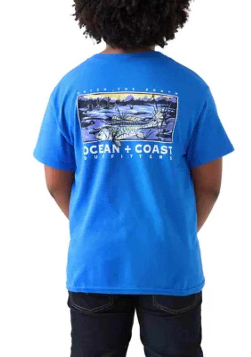 Boys 8-20 Short Sleeve Graphic T-Shirt