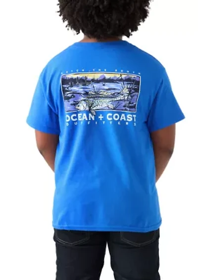 Boys 8-20 Short Sleeve Graphic T-Shirt