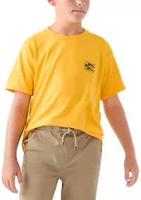 Boys 8-20 Crappie Short Sleeve Graphic T-Shirt