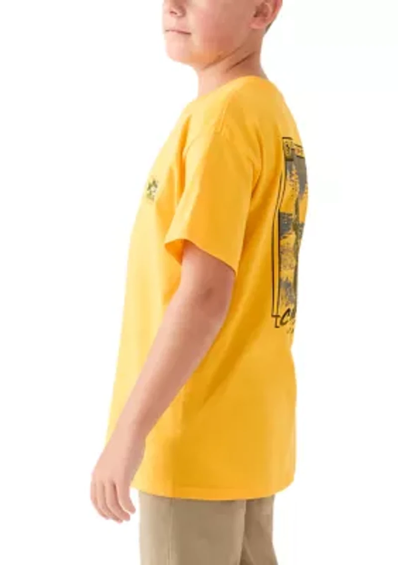 Boys 8-20 Crappie Short Sleeve Graphic T-Shirt