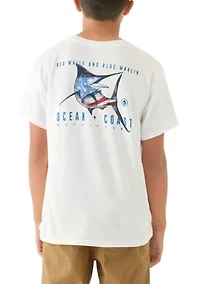 Boys 8-20 Marlin Graphic T-Shirt