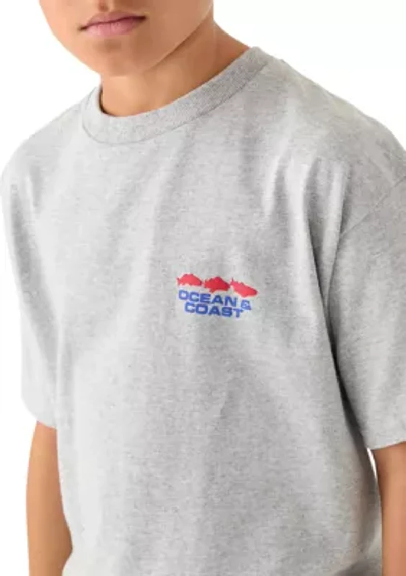 Boys 8-20 Georgia Flag Graphic T-Shirt