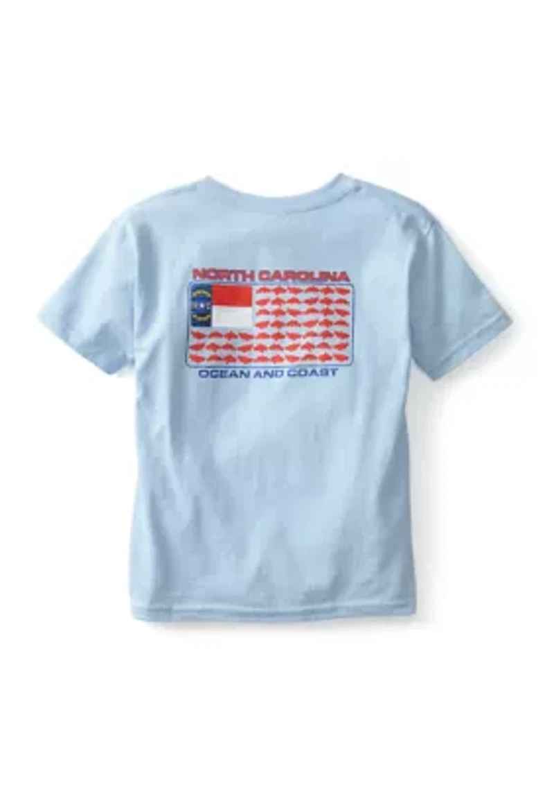 Boys 4-7 North Carolina Flag Graphic T-Shirt