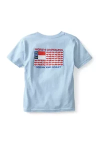 Boys 4-7 North Carolina Flag Graphic T-Shirt