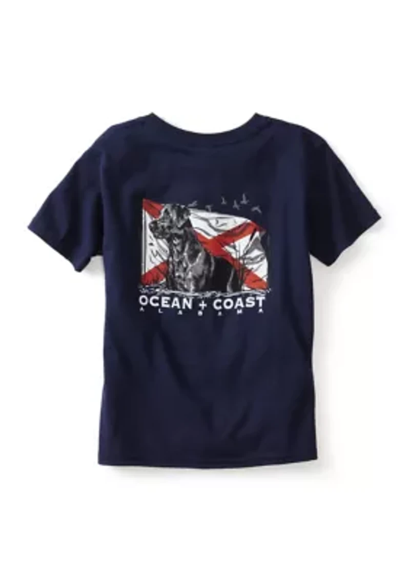 Boys 4-7 Alabama Labrador Graphic T-Shirt