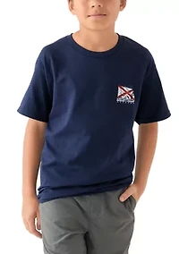 Boys 8-20 Alabama Flag Graphic T-Shirt