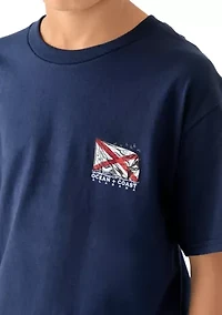 Boys 8-20 Alabama Flag Graphic T-Shirt