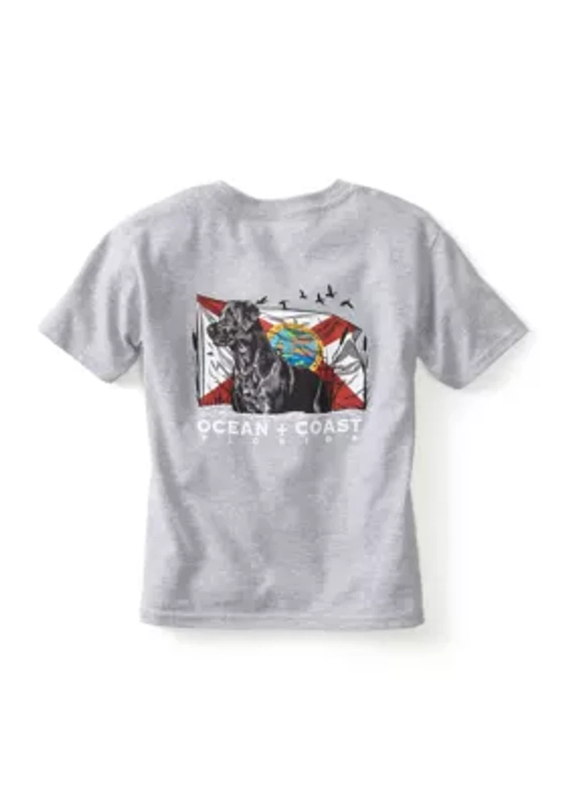 Boys 4-7 Florida Labrador Graphic T-Shirt