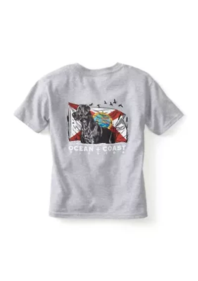Boys 4-7 Florida Labrador Graphic T-Shirt