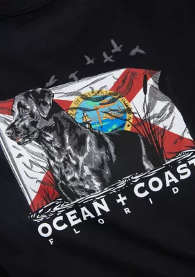 Boys 4-7 Florida Labrador Graphic T-Shirt