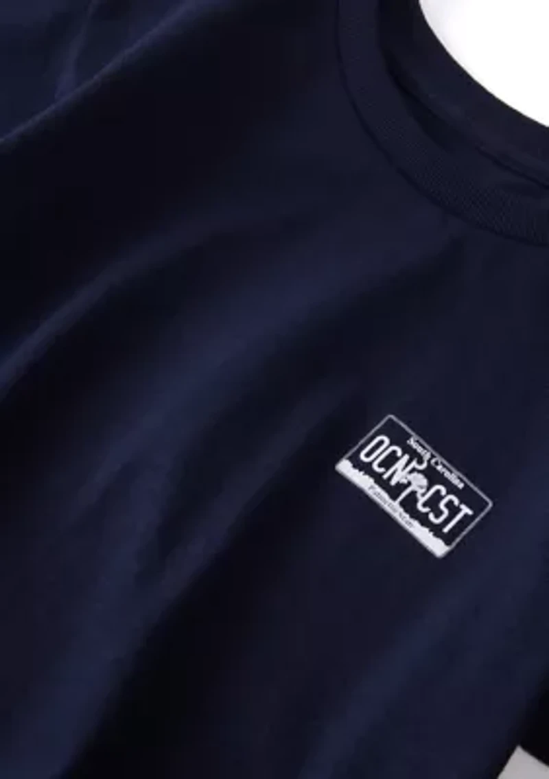 Boys 4-7 License Plate Short Sleeve Graphic T-Shirt