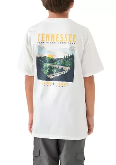 Boys 8-20 Blue Ridge Mountains Graphic T-Shirt