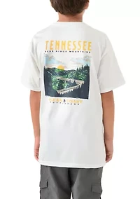 Boys 8-20 Blue Ridge Mountains Graphic T-Shirt