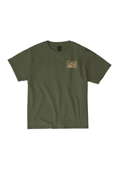 Boys 8-20 Short Sleeve Hunt Club Graphic T-Shirt