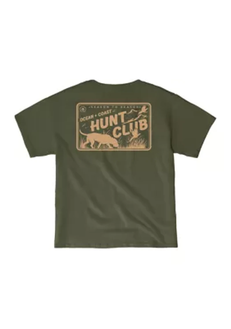 Boys 8-20 Short Sleeve Hunt Club Graphic T-Shirt