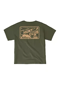 Boys 8-20 Short Sleeve Hunt Club Graphic T-Shirt