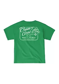 Boys 8-20 Short Sleeve Bait + Tackle Graphic T-Shirt