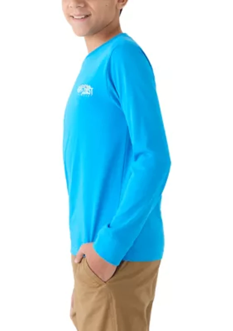 Boys 8-20 Lure Water Long Sleeve T-Shirt