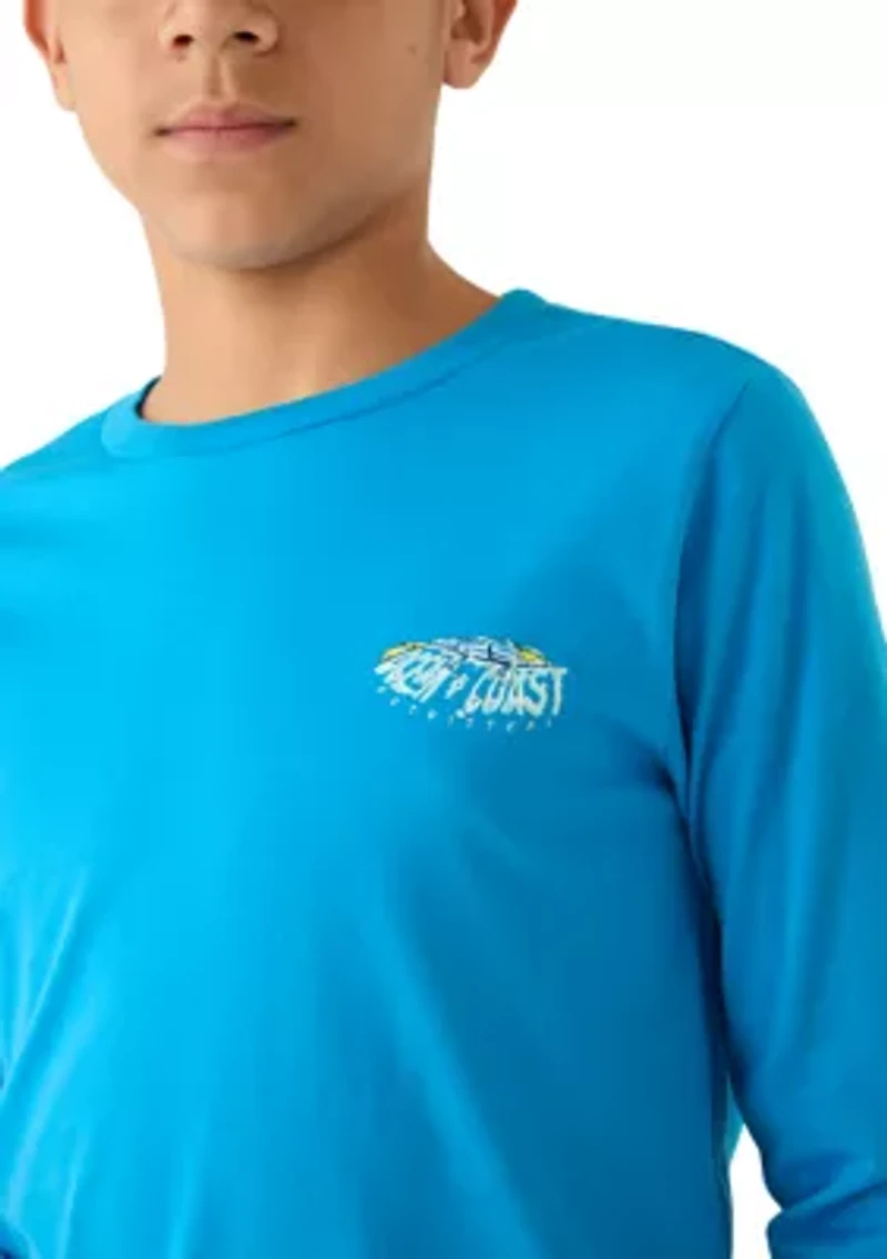 Boys 8-20 Lure Water Long Sleeve T-Shirt