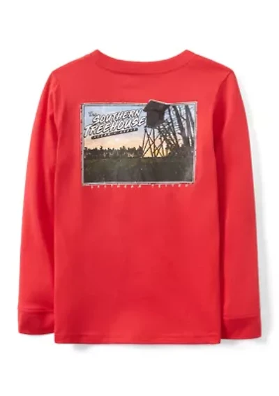 Boys 4-7 Deerstand Long Sleeve T-Shirt