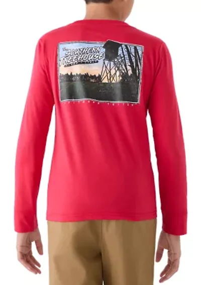 Boys 8-20 Deerstand Long Sleeve T-Shirt