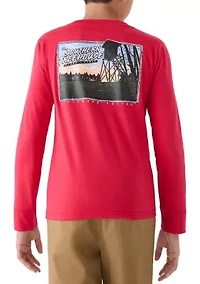 Boys 8-20 Deerstand Long Sleeve T-Shirt
